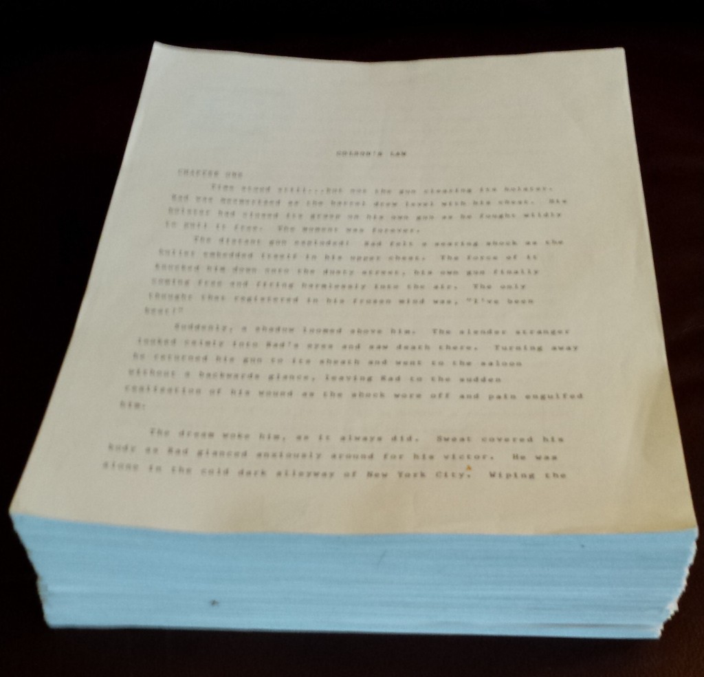 Colson's Law First Manuscript